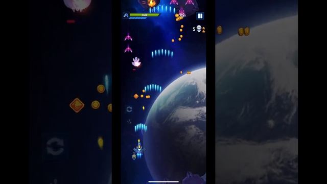WindWings: Space Shooter Galaxy Attack gameplay 1-4 levels смотреть онлайн