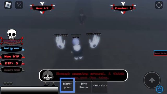 {Sans Funny Boss Rush} Collapsed Dust Sans