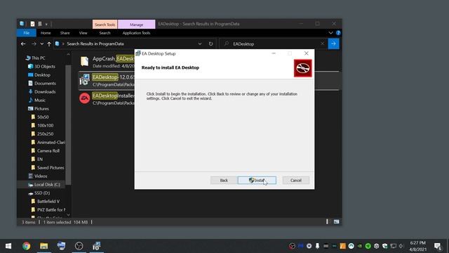 How to fix Can't Reinstall EA Desktop Error / Install EA Deskop Error Fix смотреть онлайн