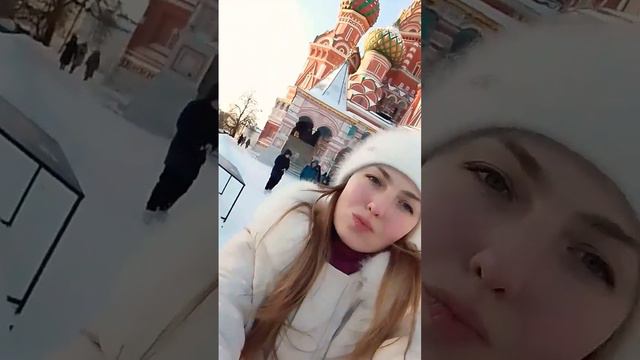 Москва, храм Василия Блаженного 😇#москва #красота #зима #хорошеенастроение смотреть онлайн
