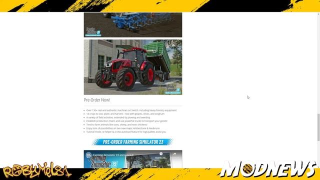 Robymel81 ModNews - Notizie del 26 Marzo 2023 - Irrigazione e Altre Novità смотреть онлайн