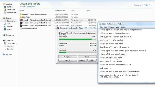 How to Download Doom 3 And How To instal PC Games смотреть онлайн