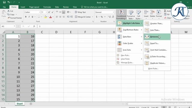 Highlight Cells Rule in Ms Excel 2016 | Microsoft Office Excel 2016 Tutorial for Beginners смотреть онлайн