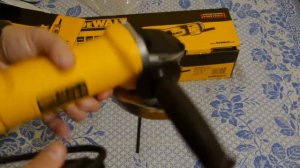 Супер инструмент от DeWalt. Одно наслаждение! Угловые шлифмашины DeWalt DWE4057 и DeWalt DWE4257.