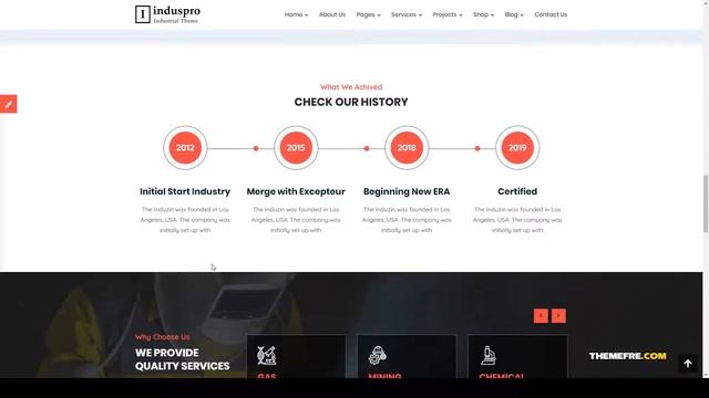 Matsushima - Factory and Industrial WordPress Theme Factories blog смотреть онлайн