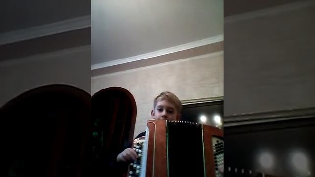 Мальчик играет на баяне смотреть онлайн