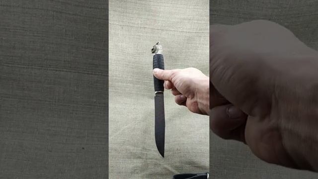 Werwolf. Сталь Р18, стабилка граб, мельхиор. смотреть онлайн