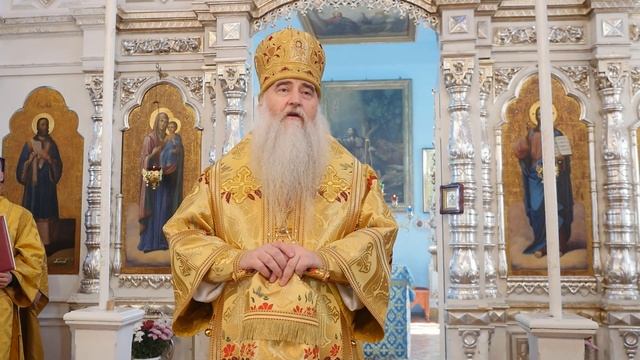 Слово Митрополита Симбирского и Новоспасского Лонгина в Казанском храме села Кивать. 18.09.2022 смотреть онлайн