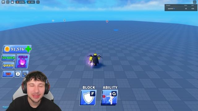 TRAINING with EXPERT AI in ROBLOX BLADE BALL... смотреть онлайн