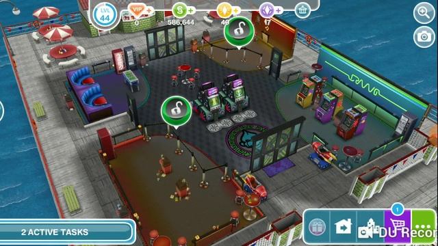 The Sims Freeplay : Playing On Dance Arcade Machines смотреть онлайн