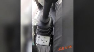 Как управлять экскаватором JCB 4 CX