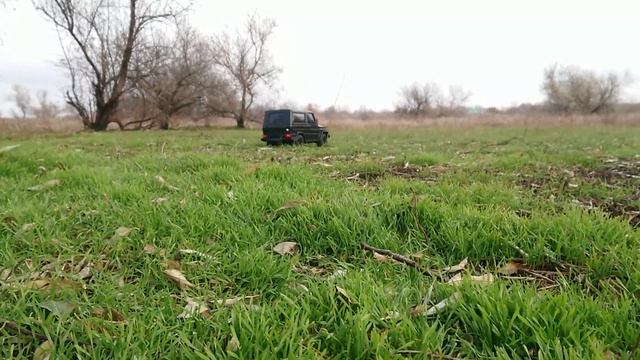 Mercedes-Benz Gelandewagen W460 Ручная работа из металла RC на радиоуправлении TEСТ ДРАЙВ ПО ЛАЙТУ
