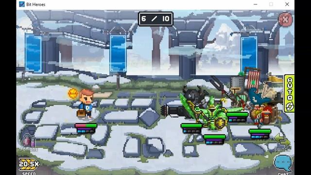 Bit Heroes T17 Gauntlet 15,000+ Solo смотреть онлайн