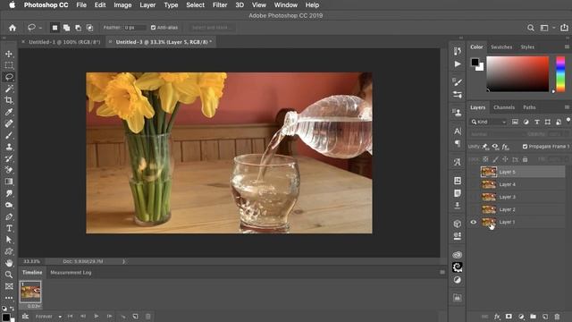 How to make a Cinemagraph in Photoshop смотреть онлайн
