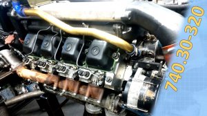 Двигатель КАМАЗ 740.30 на 740.50 коленвалу 320 л.с.