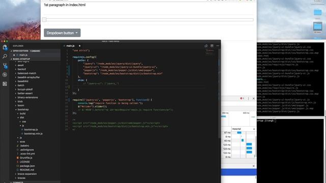 Java to JavaScript #7: Bootstrap 4 with RequireJS Setup смотреть онлайн
