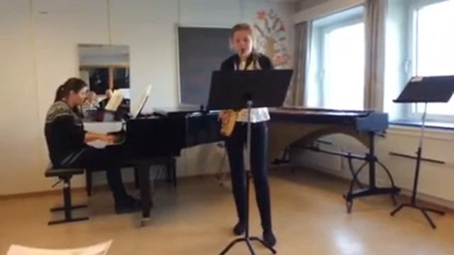 Allegro Handel alt saxophone смотреть онлайн