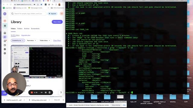 CKAD Lab 25 Magic of "kubectl explain" ! How to create YAML for a CKAD lab (cronjob) : Part 2 смотреть онлайн