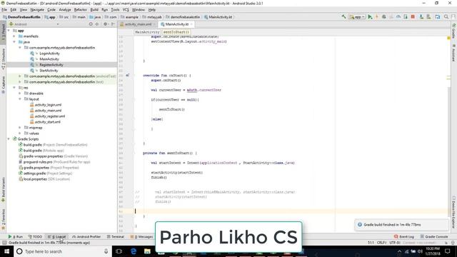 Android Kotlin Firebase Authentication Tutorial #4 firebase login смотреть онлайн