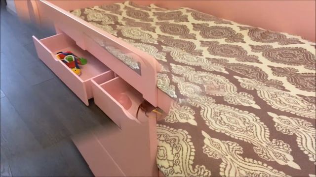 Мебель в детскую комнату. Шкаф-стеллаж, кроватка, распашной шкаф смотреть онлайн