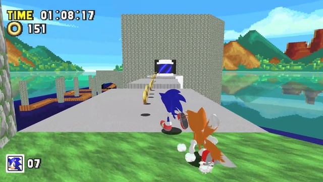 Sonic Robo Blast 2 - Sonic Adventure Mod смотреть онлайн