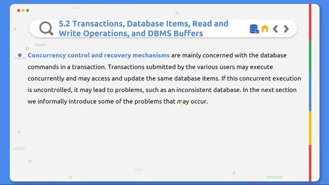 Advanced-Database Chapter 5: Transaction Processing Concepts смотреть онлайн