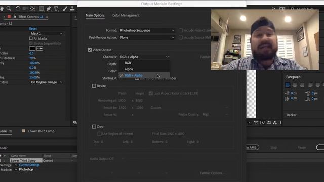 How to Export a Frame (.psd, .tif, .jpg, .png) from After Effects in Seconds смотреть онлайн