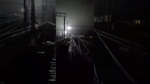 работа составителя поездов в ночное время