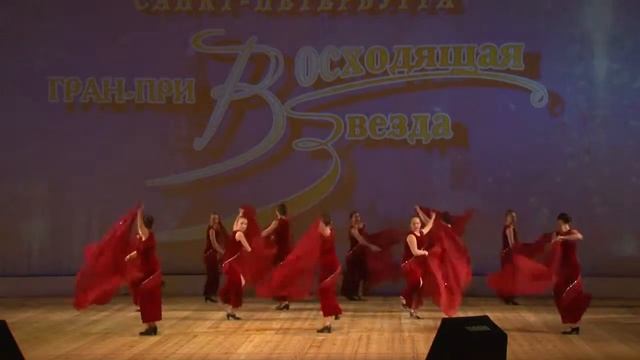 Студия танца фламенко Saeta "Испанская ночь" смотреть онлайн
