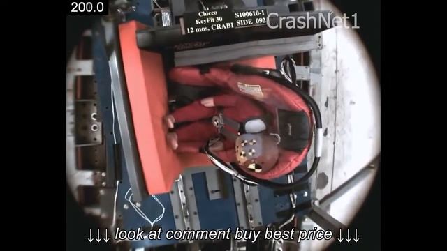 Child Seat Crash Test | Chicco Keyfit 30 | Rear Facing, Side Impact Test смотреть онлайн