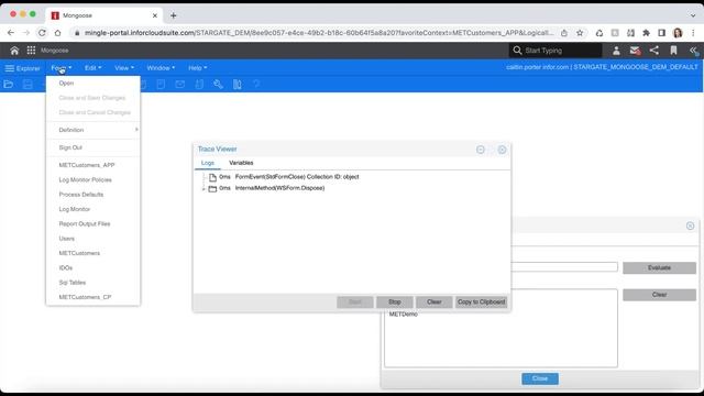 How To Use the diagnostic and debugging tools in Mongoose Web Client смотреть онлайн
