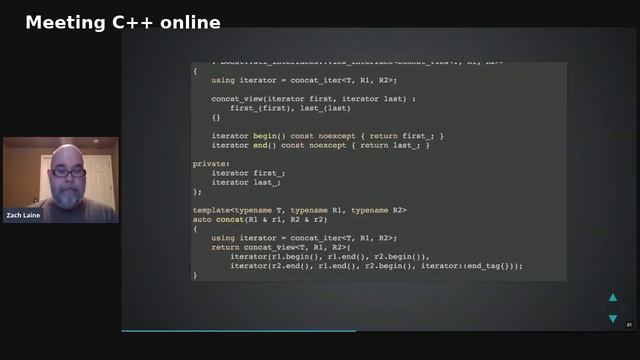 Making Iterators, Views and Containers Easier to Write with Boost.STLInterfaces - Zach Laine смотреть онлайн