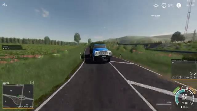 Farming Simulator 19 карта Эледан смотреть онлайн
