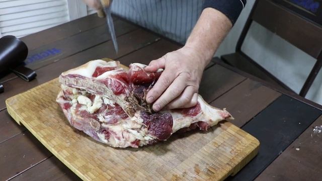 Окорок. Как приготовить Окорок Свиной? Окорок Варёно Копчёный в домашних условиях с Сувидом смотреть онлайн