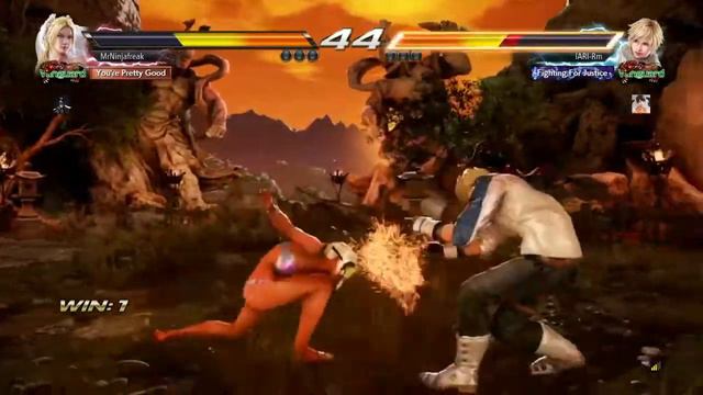 Tekken 7 - Nina vs Paul, Leo, Dragunov (Online) смотреть онлайн