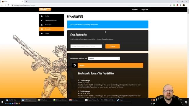 10 Golden Keys Borderlands 1 Shift Codes - All Platforms - Expires May 3, 2021 смотреть онлайн