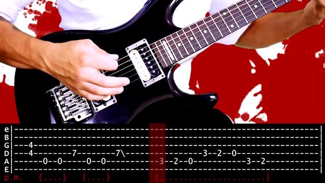 Metallica - Seek And Destroy (Табулатура) Guitar Tutorial TABS смотреть онлайн