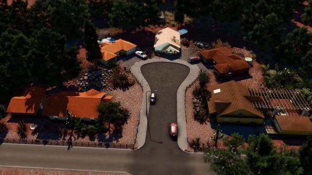 How to Make a Realistic Cul-De-Sac in Cities: Skylines! смотреть онлайн