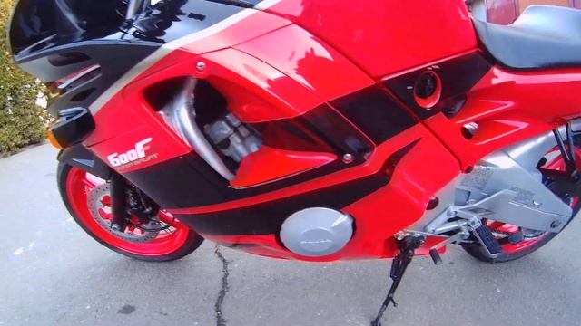 МОТОБАЗА. № 1284 Honda CBR 600 F2 1991 год WWW.MOTOBAZA.BIZ смотреть онлайн