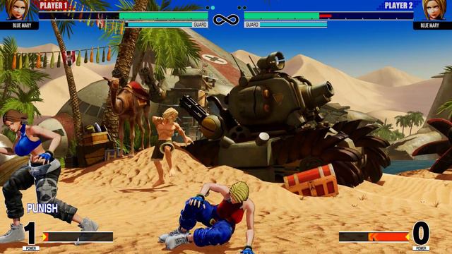 KOF XV Blue Mary XL Breast Mod 4K [ Modified Proportions ]