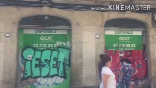 Plaza Cataluña Square ,Barcelona Spain