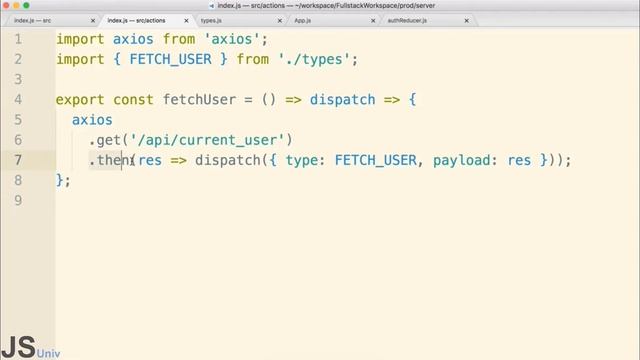 Learn to Use Async Await in React | Client side Architecture | MERN Stack | JSUniv смотреть онлайн