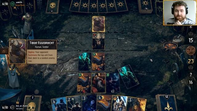 GWENT CRIMSON CURSE | Meve Shields Deck Gameplay: "Magical Barriers" смотреть онлайн