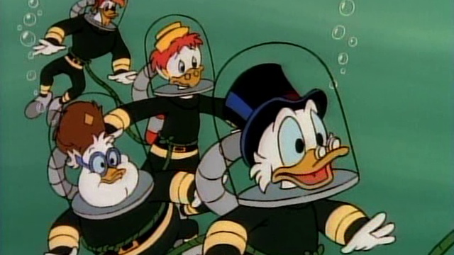 Утиные Истории (1987 - 1990) 038 "Утки-аквалангисты" смотреть онлайн