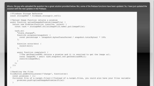 How to upload multiple files to Firebase? смотреть онлайн