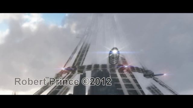 Sci-Fi City - Ship Take Off - Blender Models, VUE 10.5 Render смотреть онлайн