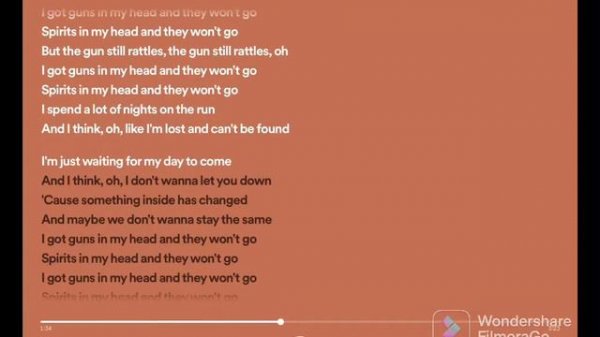 Spirts :Lyrics