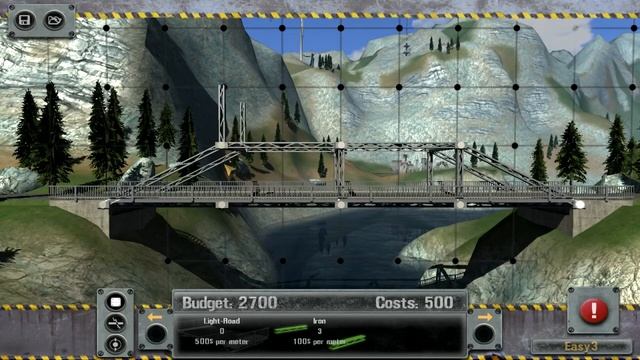 Bridge! The Construction Game Easy3 walkthrough смотреть онлайн