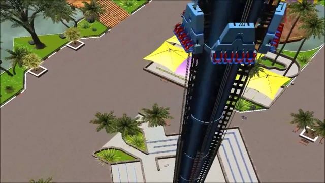 Wonder World Amusement Park | RCT3 - HD смотреть онлайн