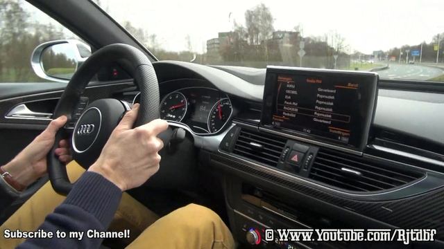 (HD) Audi RS6 Avant C7 0-100 km/h Acceleration! смотреть онлайн